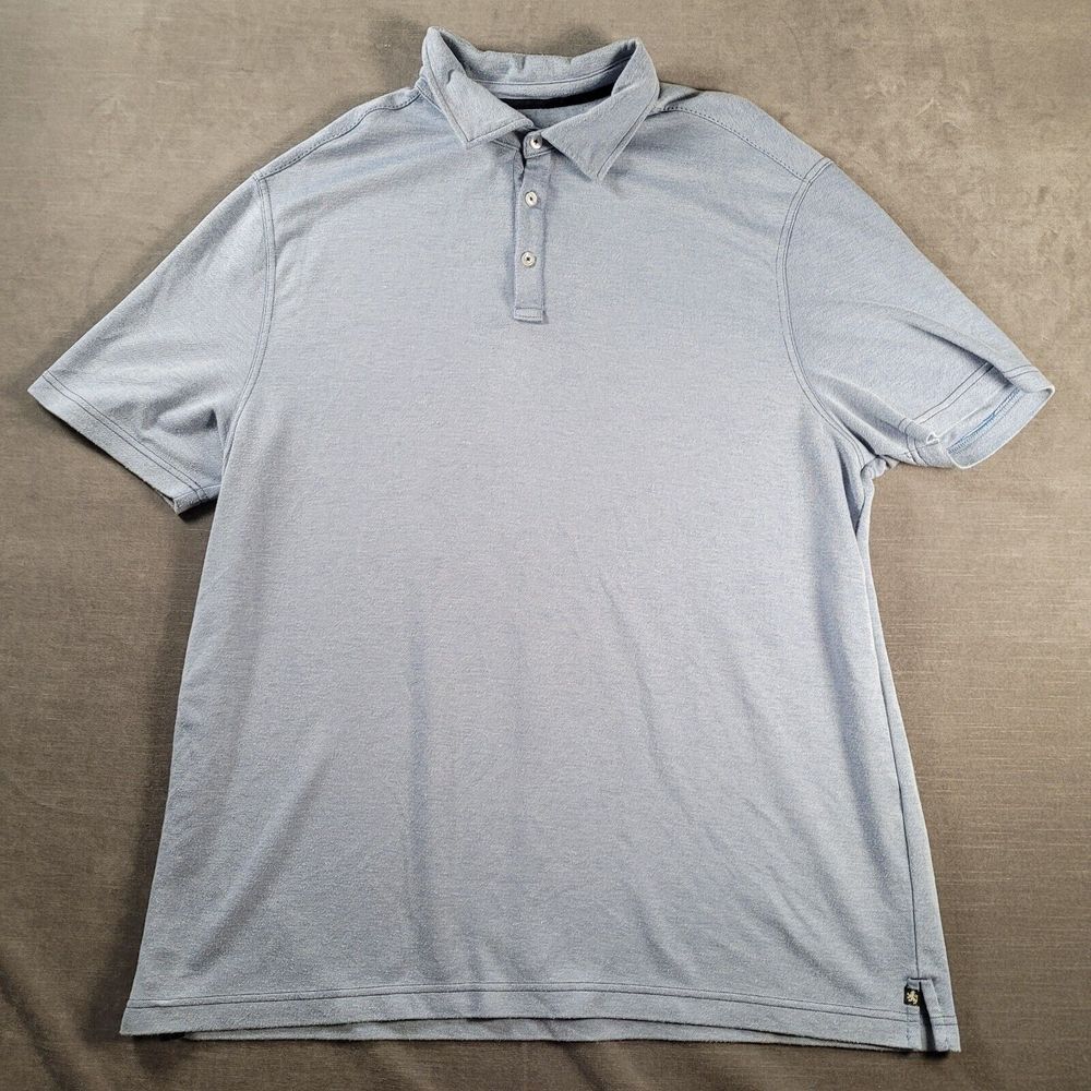 Nat Nest Polo‎ Polyester Blend Shirt Mens Blue Size XXL